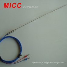 MICC 3 milímetros de diâmetro SS304 MI cabo de sonda tipo de termopar com alça padrão